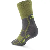 Cep Hiking Mid Cushion Sock Mid Cut Calze da trekking Uomo (V, olivia)