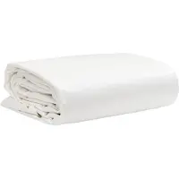 vidaXL telone bianco 3x3 m 650 g/m²