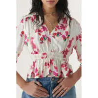 Ba&sh Short Sleeves Top Ecru Taglia: L | Maglie a manica lunga Outlet | Donna | Marrone