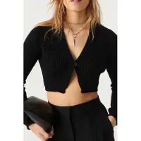Ba&sh Short Cardigan Black Taglia: S | Maglioni a maglia Outlet | Donna | Nero
