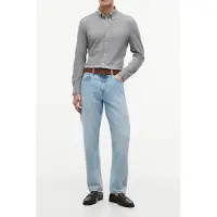 Tommy Hilfiger Knit Pique Shirt Medium Grey Heather Taglia: M | Maglie a manica lunga Outlet | Uomo | Grigio