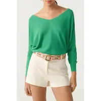 Ba&sh Long Sleeves Knit Vert Taglia: M | Maglioni a maglia Outlet | Donna