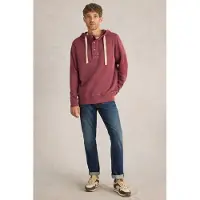 White Stuff Brampton Overhead Hoodie Mid Plum Taglia: S | Felpe con cappuccio Outlet | Uomo | Magenta