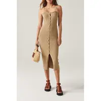 Ba&sh Mid-length Dress Beige Taglia: S | Abiti Midi Outlet | Donna | Marrone
