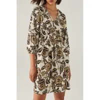 Ba&sh Mini Dress Ecru Taglia: XL | Abiti Mini Outlet | Donna | Marrone