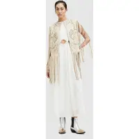 AllSaints Elias Gilet Off White Taglia: S | Gilet Outlet | Donna | Bianco