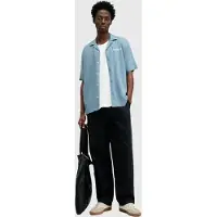 AllSaints Underground Ss Shirt Sur Blue Taglia: XL | Camicie Casual Outlet | Uomo | Blu