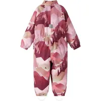 Reima Kid's Reimatec Winter Overall Puhuri Print Tuta outdoor Bambini (98, fuchsia)