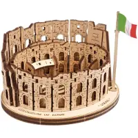 Ugears Gioco Di Costruzione Modello Meccanico In Legno Del Colosseo Di Roma