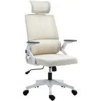 Vinsetto : sedia da ufficio ergonomica con poggiatesta regolabile