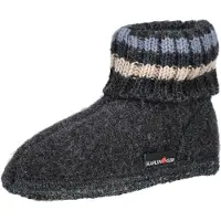 Haflinger Kids Paul Pantofole Bambini (28, grigio)