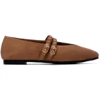 Xti per donna. 14640503-TAUPE Ballerine 146405 marrone (36), Basso, Fibbia, Casual