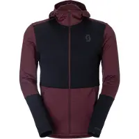 SCOTT Hoody Defined Light Giacca in pile Uomo (XXL, nero)