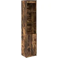 vidaXL Credenza rovere affumicato 37,5x35x180 cm materiale a base di legno