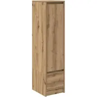 vidaXL Credenza Artisan-oak 29,5x34x119,5 cm Materiale a base di legno