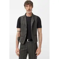 John Varvatos Arenas Vest Dark Brown Taglia: 52 | Gilet Outlet | Uomo | Marrone