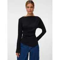 Vero Moda Maglietta A Maniche Lunghe Mille Boatneck