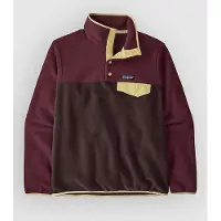 Patagonia Felpa W'S LW SYNCH SNAP-T P/O donne - Marrone - EU M