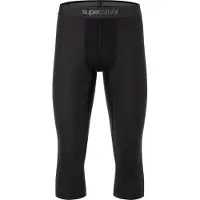 Super.natural Tundra 175 Tight 3/4 Mutande tecniche lunghe Uomo (52 - L, nero)