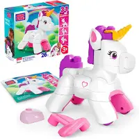 Mega Gioco Di Costruzione Enchanted Unicorn 26 Pezzi