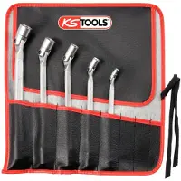 Ks Tools Set di chiavi Torx-E a doppio snodo 5 pz - 517.0340