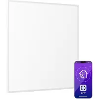 Klarstein Stufa Elettrica Infrarossi Basso Consumo, Pannello Radiante Infrarossi 360W, Controllo IoT/WiFi App, Pannelli a Infrarossi Riscaldamento, Pannello Infrarossi per Riscaldamento