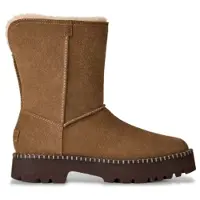 Ugg per donna. 1184492 Stivali in pelle Uptowner Short marrone (37), 3 a 5cm, Camoscio, Nessuno, Casual, Bronzo