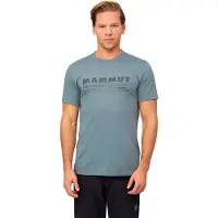 Mammut Trovat T-Shirt Logo Maglia funzionale Uomo (M, turchese)