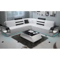 AEA Divano in pelle con USB zona giorno divano angolare set divano design divano L6016B