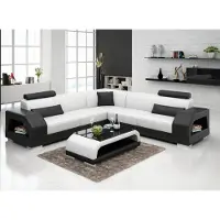 Xl Moebel Gmbh Ledersofa Couch Wohnlandschaft Ecksofa Eck Garnitur Design Modern Sofa G8001B