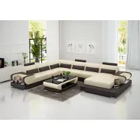 Xl Moebel Gmbh Ledersofa Couch Wohnlandschaft Ecksofa Eck Garnitur Design Modern Sofa G8003