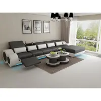 Xl Moebel Gmbh Ledersofa Couch Wohnlandschaft Ecksofa Eck Garnitur Design Modern Sofa G8035G