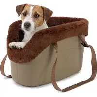Ferplast Trasportino per cani, articoli per animali domestici, Tortora, medio, marrone