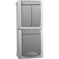 HHG Combinazione presa di corrente/interruttore seriale Panasonic 90591082-DE