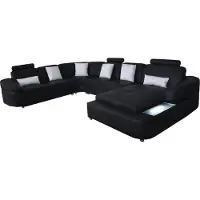 Xl Moebel Gmbh Leder Sofa mit USB Couch Wohnlandschaft Eck Garnitur Design Modern Sofas U-Form