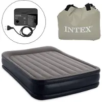 Intex Materasso gonfiabile 203x152 cm con pompa, marca , modello 64136ND