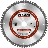 Kreator Lama circolare 210 x 30 x 2,2 mm per metallo legno PVC incl. anelli di riduzione