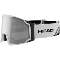 Head - Maschera da sci - Neves Silver White in Silicone - Taglia M - Bianco