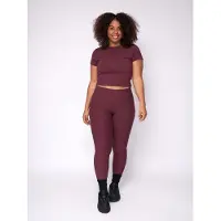 Fortex Fitness Leggings 'Essential Leggings' melanzana