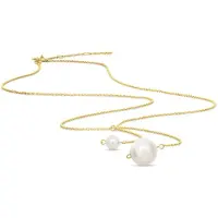 Vanlere Collana 'Halskette aus 585 Gelbgold mit Perle' oro