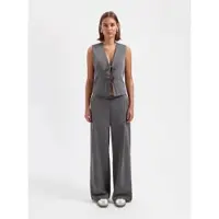 We Are Labels Nous Sommes Labels – Ginny Tie Gilet Grey Taglia: M | Gilet Outlet | Donna | Grigio