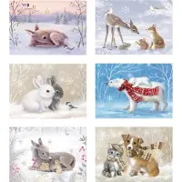 Coppenrath Verlag Calendario dell'Avvento in miniatura - Buon inverno