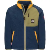 TROLLKIDS Kid's Odda Jacket XT Giacca in pile Bambini (110, blu)