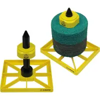 Klingspor Distributore di dischi in fibra FS 555, dimensioni [mm] 170 x 140 x 196 316463
