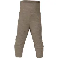 Engel Baby Trousers with Navel Waistband Intimo lana merinos Bambini (50/56, marrone)