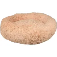Flamingo Cuccia per cani Krems, rotonda, color crema