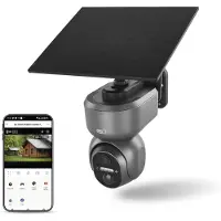 Emos Telecamera rotante per esterni GoSmart IP-6000 OWL con 4G/LTE, grigio, H4058