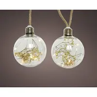 Gilde 8 luci "Nature" in vetro chiaro, colore naturale 99210