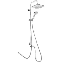 Cornat Sistema doccia "Square Neo" – cromato – con 1 tipo di getto