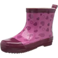 Playshoes Stivale di gomma eosina / rosa chiaro